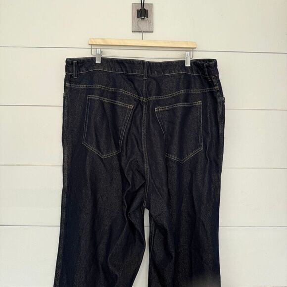 H&M Studio A/W 2024 Women’s 20 Dark Wash Jeans - Picture 4 of 8